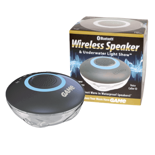 Wireless speaker & underwater light show